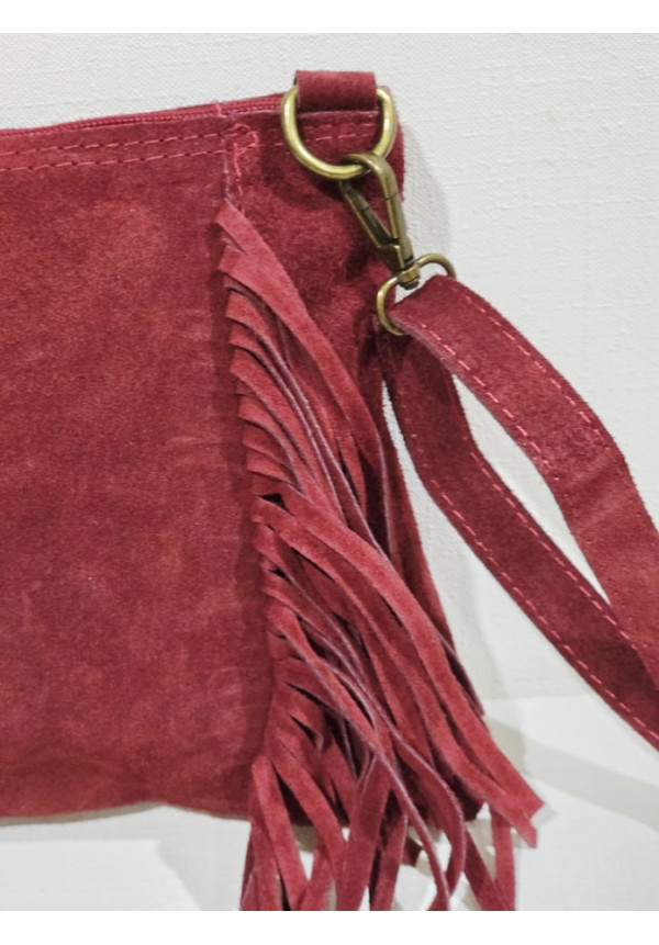 Bolso Serraje Flecos