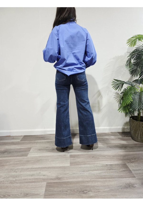 Blusa Lazo Maxi Blue