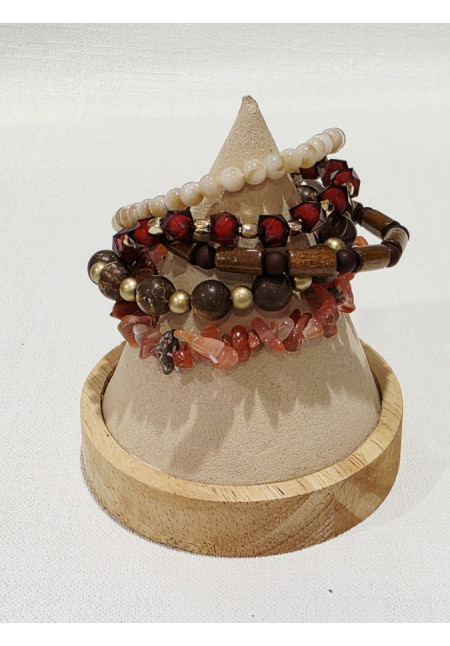 Pack Pulseras Piedras