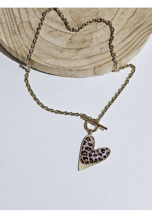 Collar Corazón Print