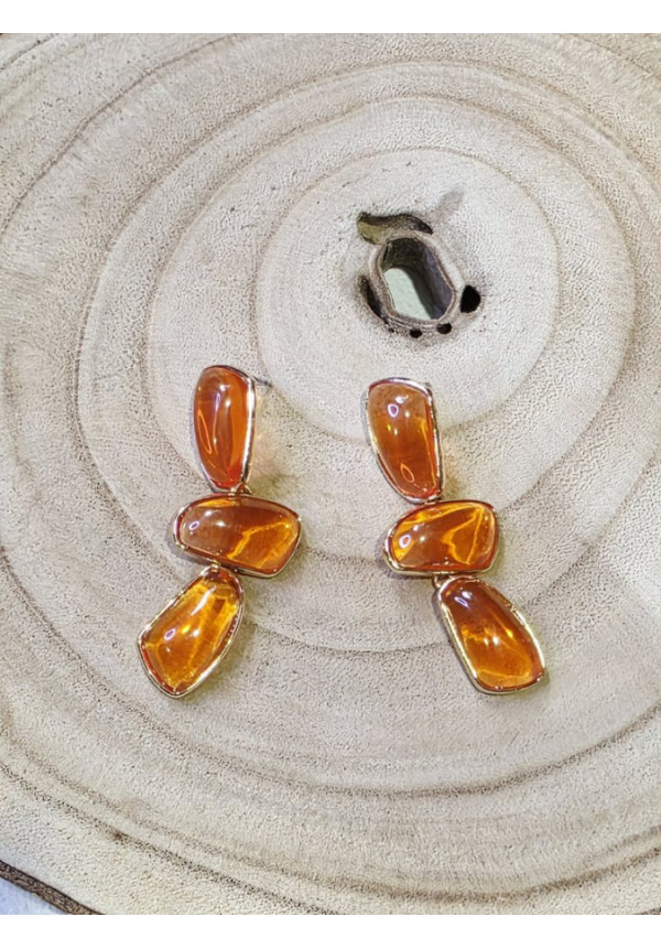 Pendiente Colgante Cristal