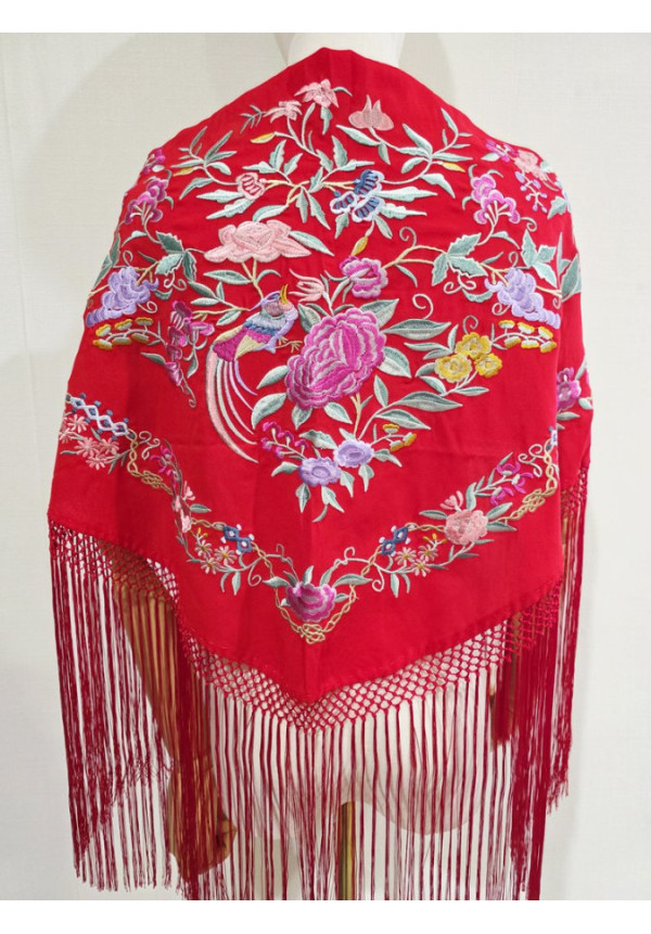 Mantón Flor Grande