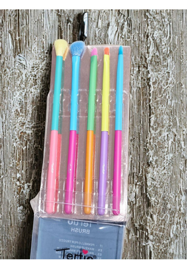 Set Brochas Ojos Multicolor