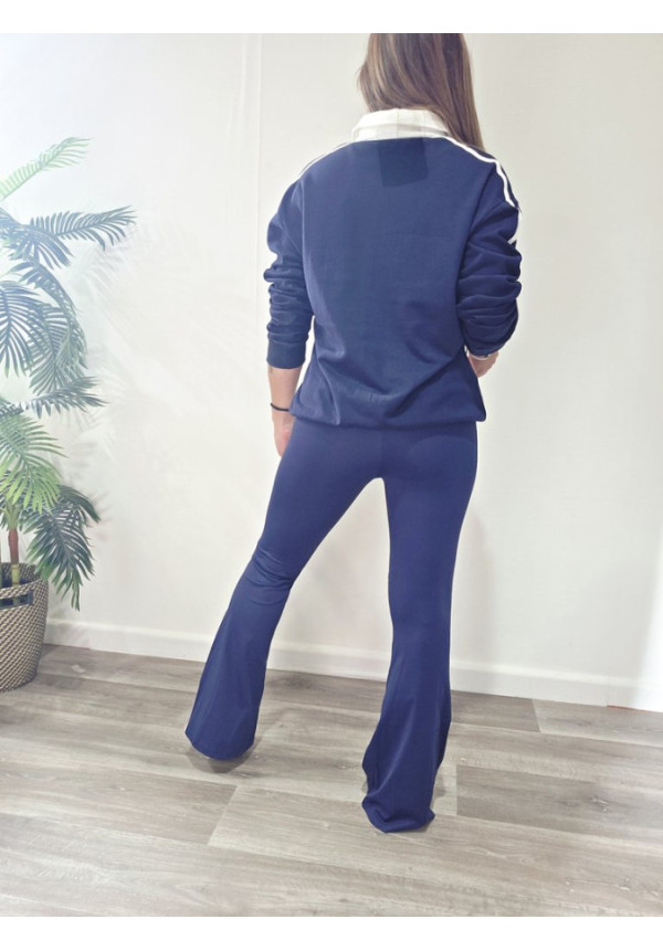 Malla Lista Campana Azul