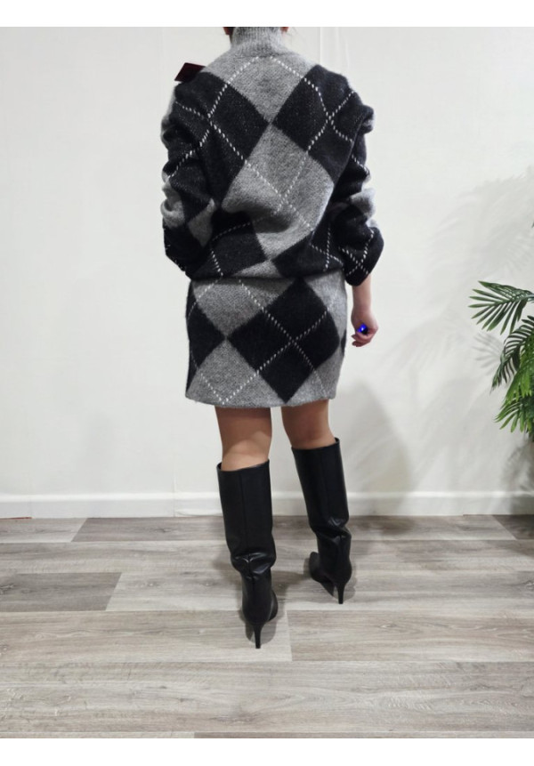 Conjunto Lana Rombos