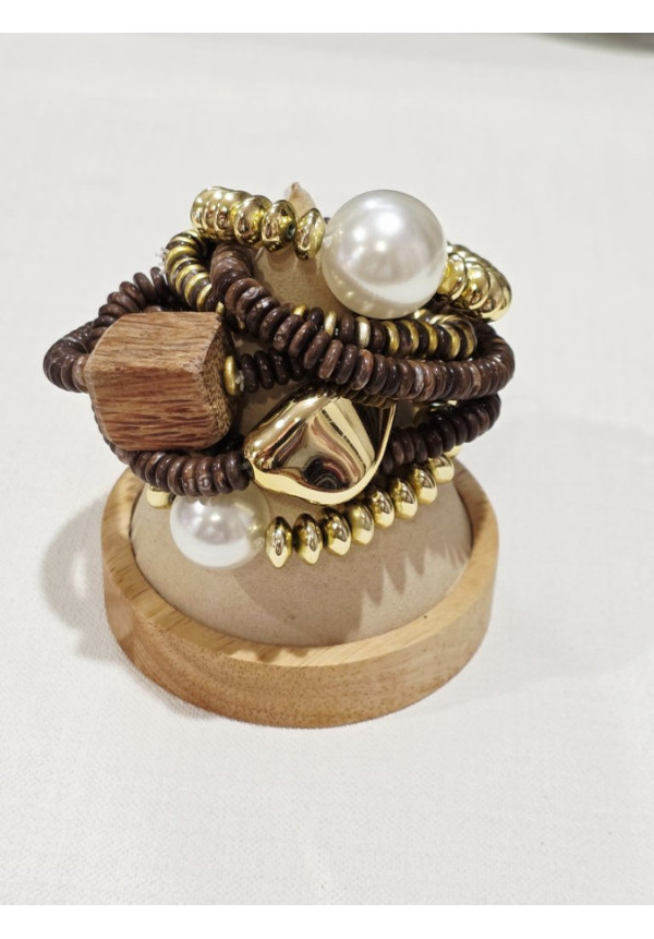 Pack Pulseras Perlas