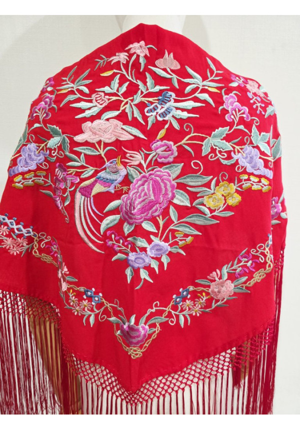 Mantón Flor Grande