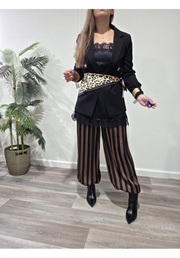 Pantalón Bombacho Rayas