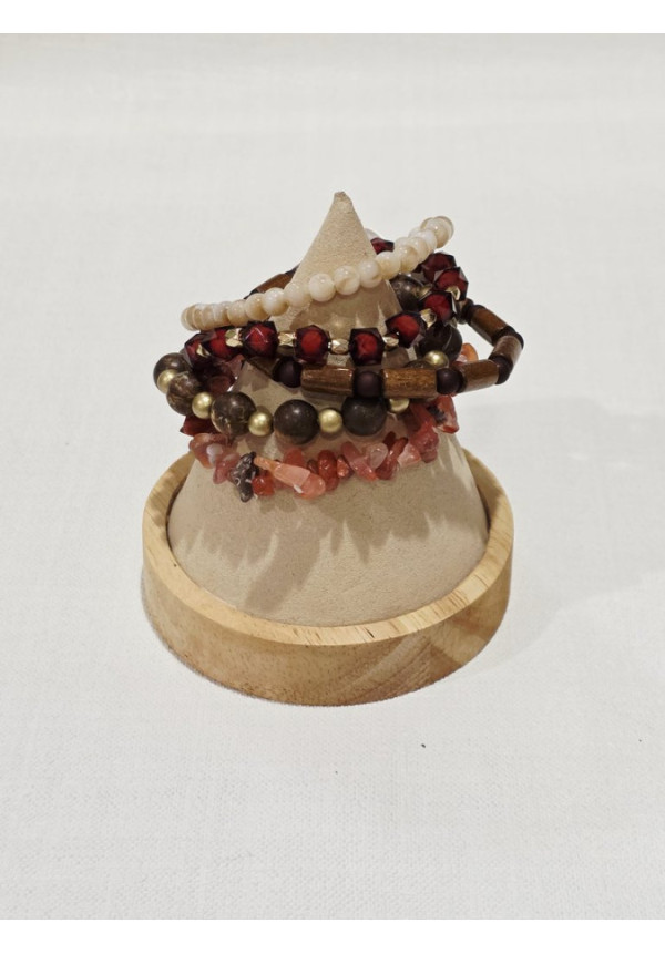 Pack Pulseras Piedras