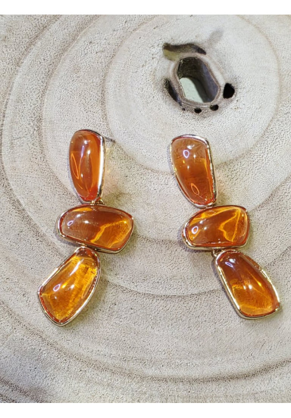 Pendiente Colgante Cristal