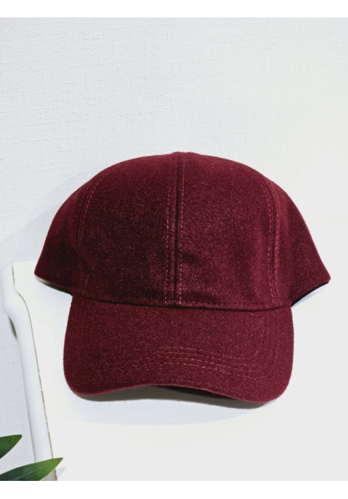 Gorra Paño Burdeos