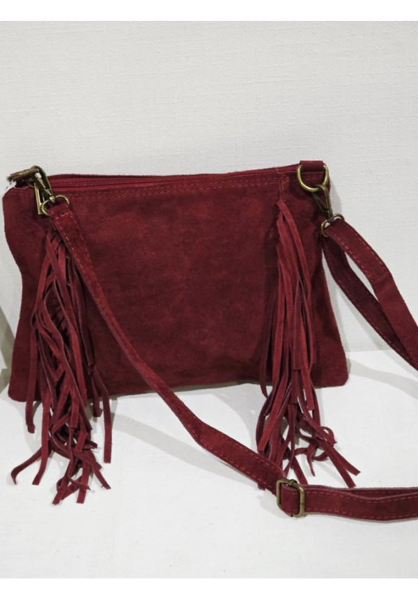 Bolso Serraje Flecos