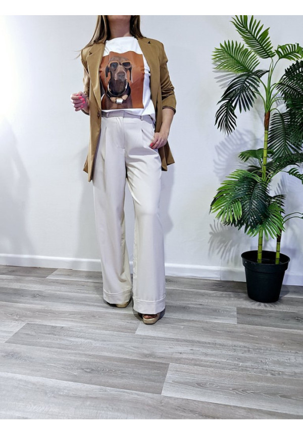 Pantalón Beige