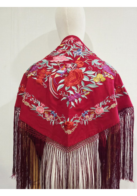 Mantón Flor Grande
