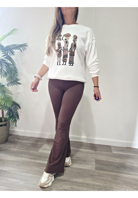 Malla Barbi Campana Marrón