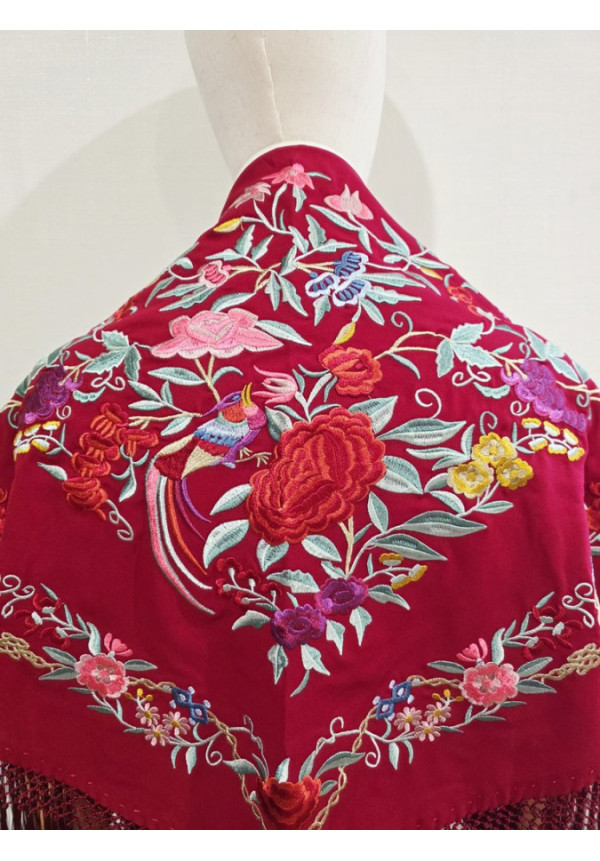 Mantón Flor Grande