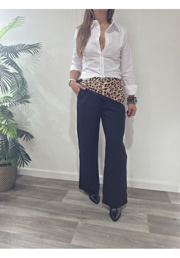 Pantalón Negro Cinturón