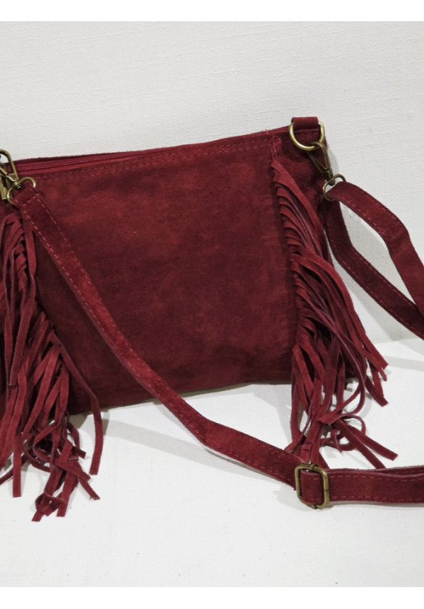 Bolso Serraje Flecos