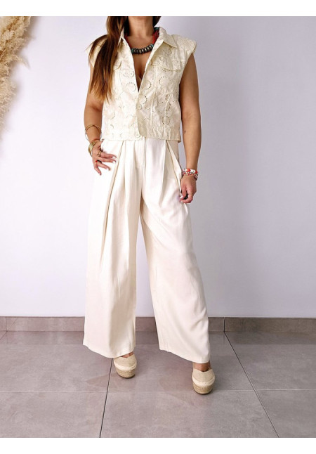 Pantalón Lino Tablas