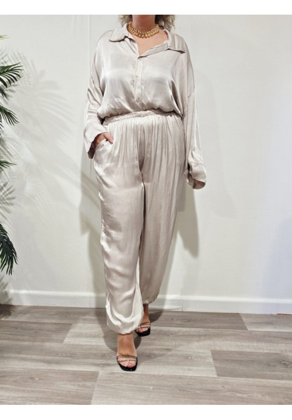 Conjunto Satén Maxi