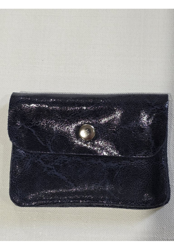 Cartera Piel Brillo