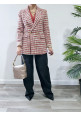 Blazer Tweed Red